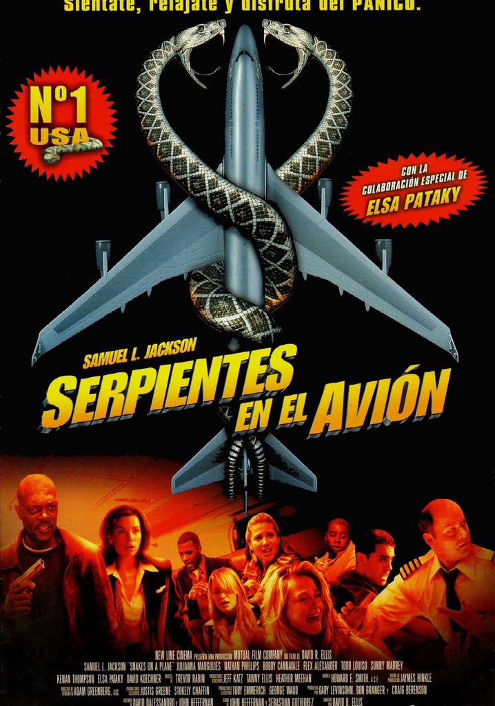 Serpientes en el avión película Ver online en español
